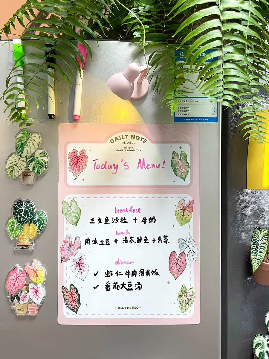 Magnetic To-Do List Board