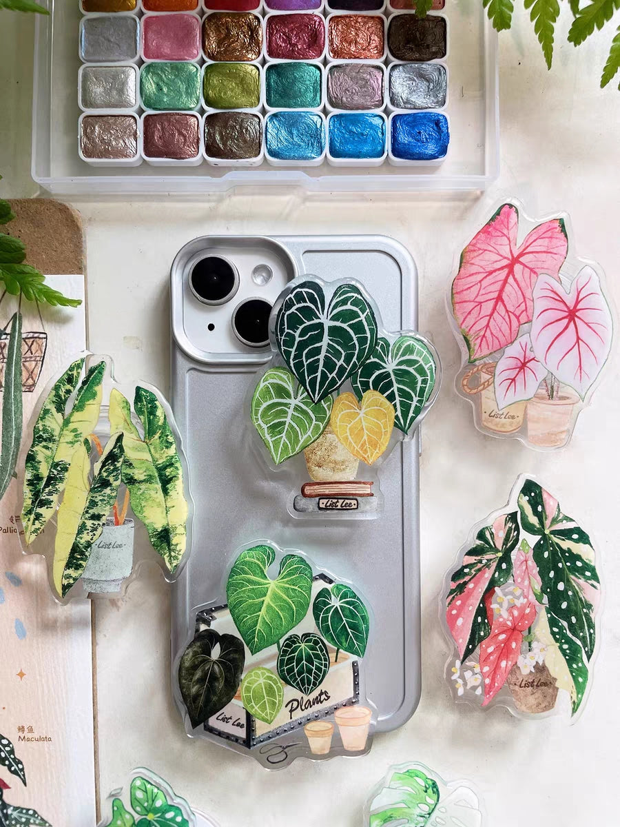 Acrylic Multi-Functional Mobile Phone Grip Stand Holder