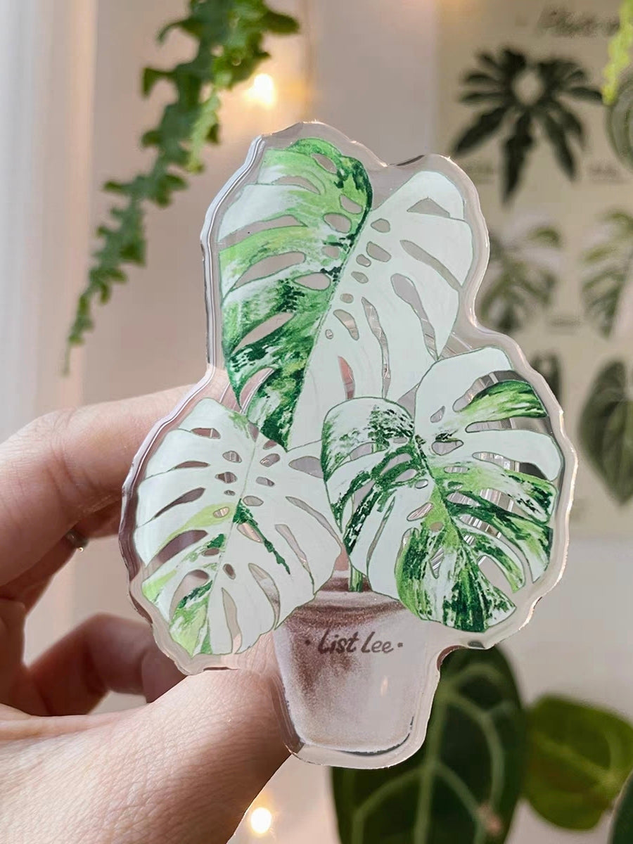 Acrylic Multi-Functional Mobile Phone Grip Stand Holder