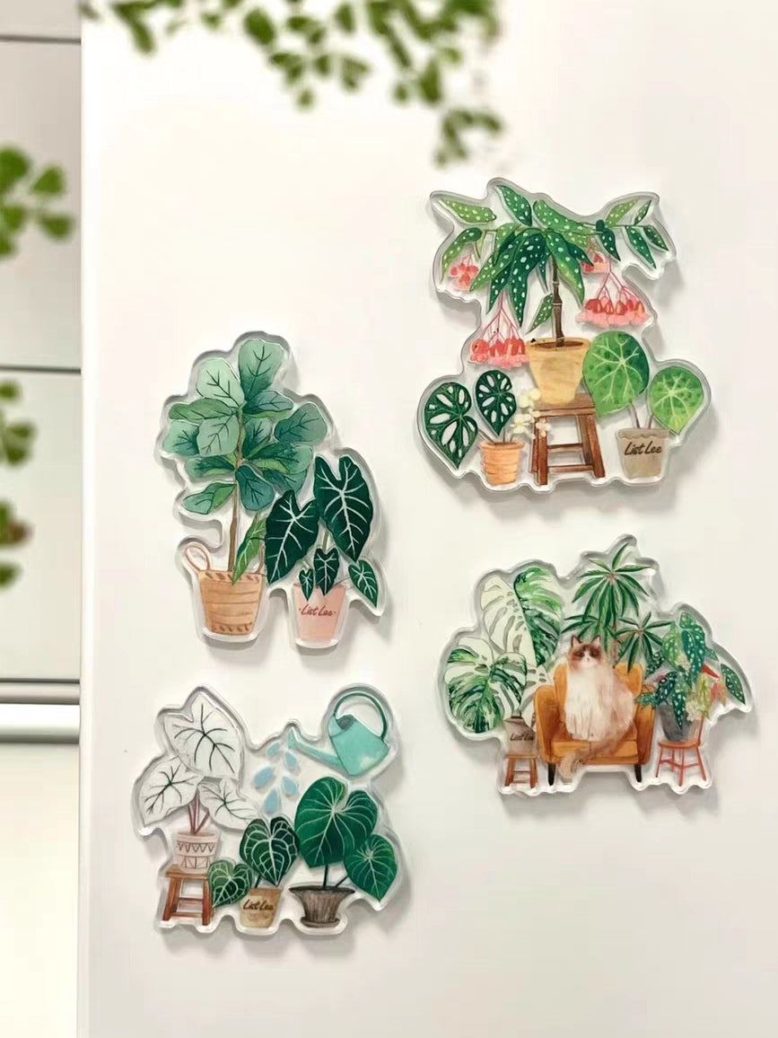 Double-Sided Refrigerator Magnet