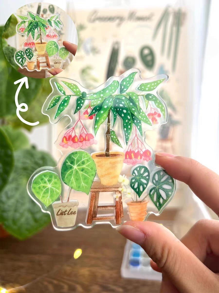 Double-Sided Refrigerator Magnet