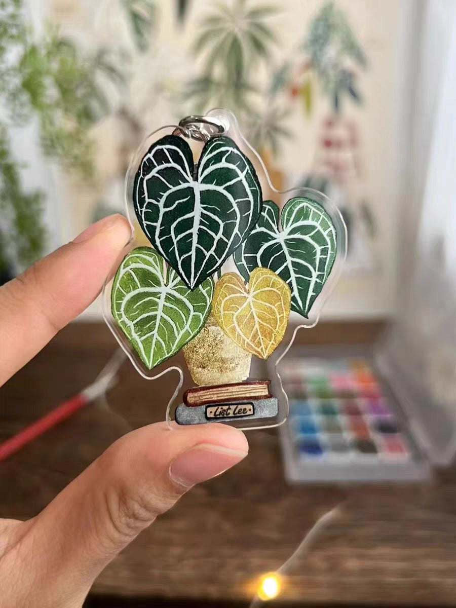 Acrylic Keychains - Tropical Plant