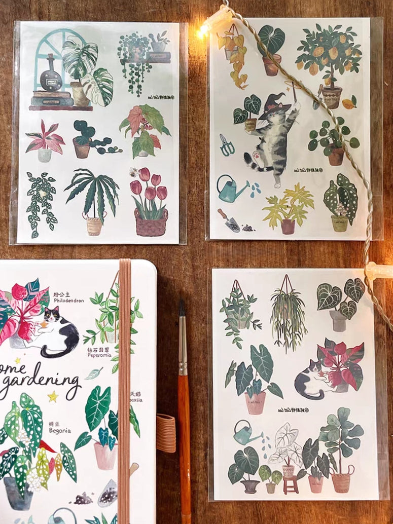 Temporary Tattoo Stickers - Plants and Flowers
